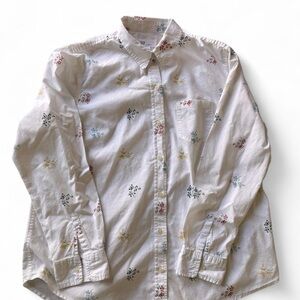 Women’s White Patterned Shirt